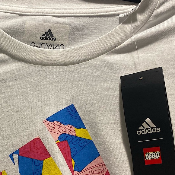 NWT ADIDAS x LEGO Child Tee - Picture 9 of 9